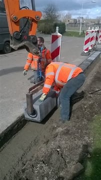 Permeoblokken in Best