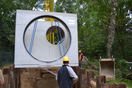 Wateroverlast aanpakken met bergingsriool