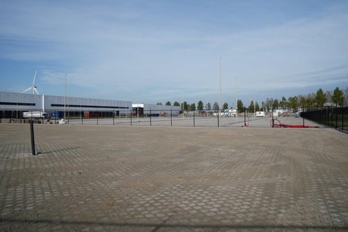 Duurzaam fietspad van beton
