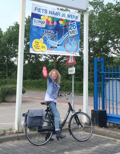 Fiets naar je werk dag - Susan