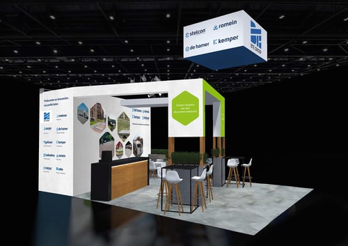 Beurs stand