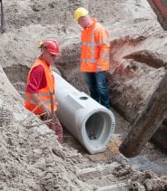 Hoge en lage waterstand