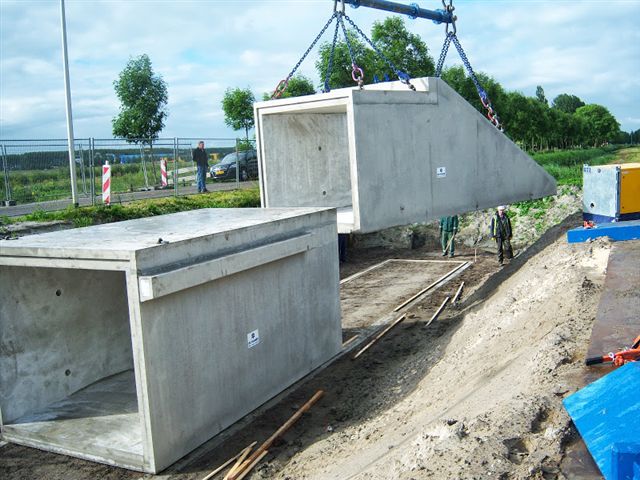 Montage kokerelementen gemeente Purmerend Baanstee Noord, foto 4