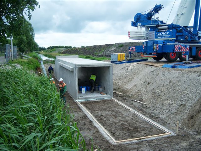 Montage kokerelementen gemeente Purmerend Baanstee Noord, foto 8